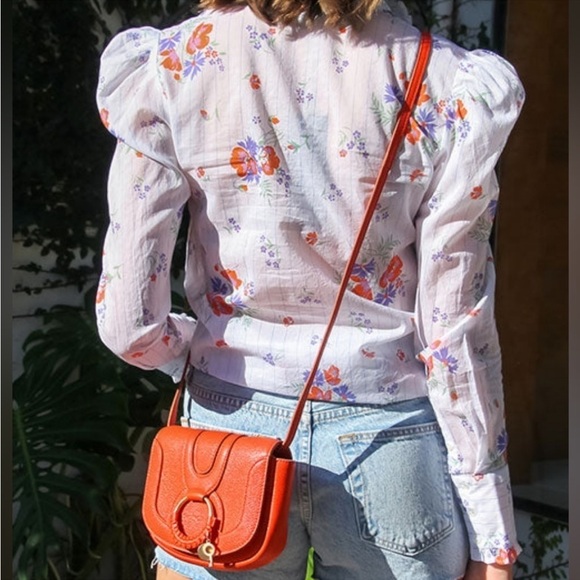 Veronica Beard Holli Floral Button-Down Shirt Sz XS - Picture 4 of 15